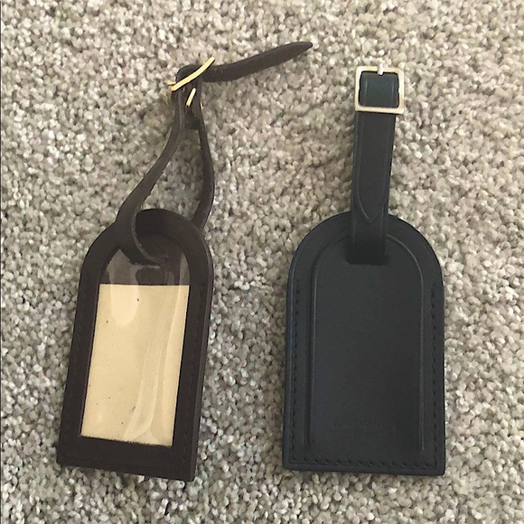 Authentic Brown Louis Vuitton luggage tag - Picture 5 of 5